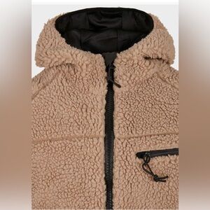 Men’s Sherpa Fleece Jacket with Hood - XL - Brandit